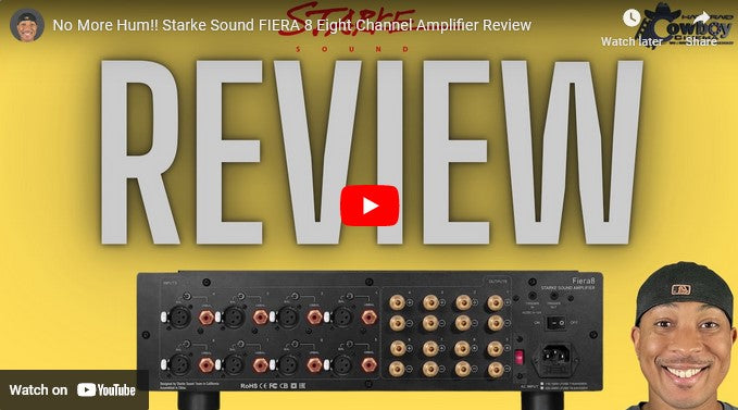 Starke Sound FIERA8 - 8 Eight Channel Amplifier Review by Hatoraid Cowboy Cinema
