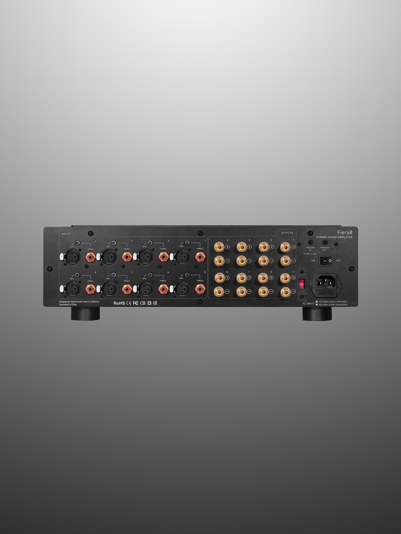 Fiera8 - 8 Channel Amplifier